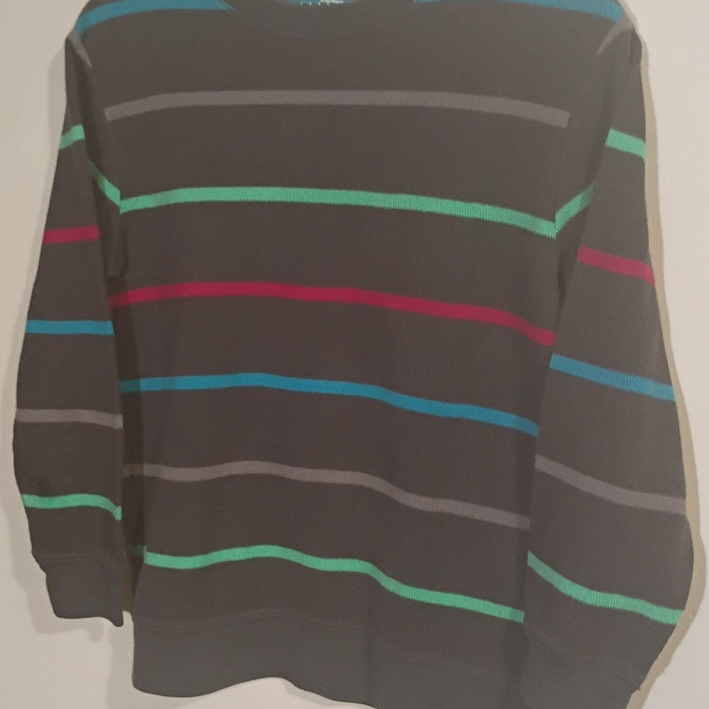 Junior's 100% Cotton Old Navy Striped Sweater Size Large
